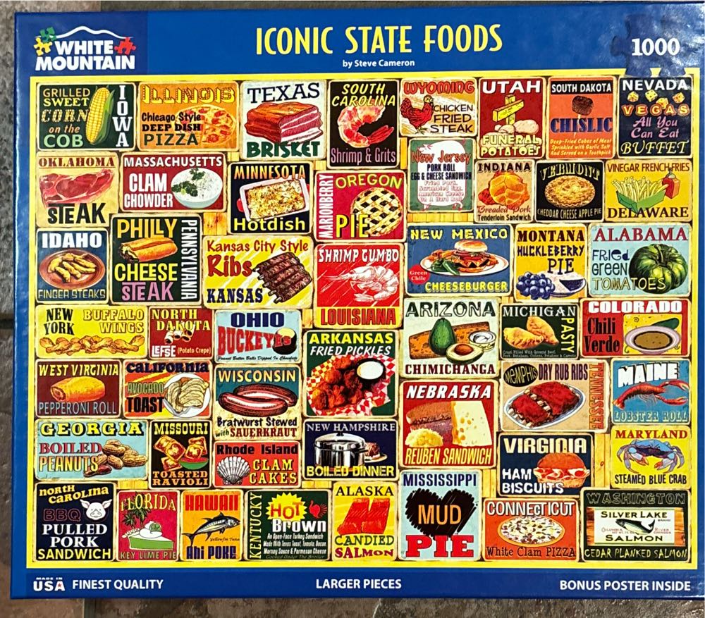 Amish Country Raised In A Day Doyle Yoder Piece Jigsaw 20” X 27” New