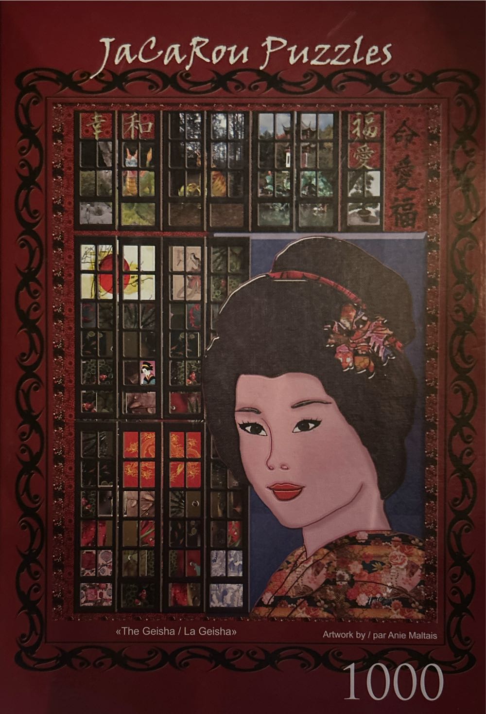 La Geisha - Jacarou Puzzles puzzle collectible [Barcode 642968491683] - Main Image 1