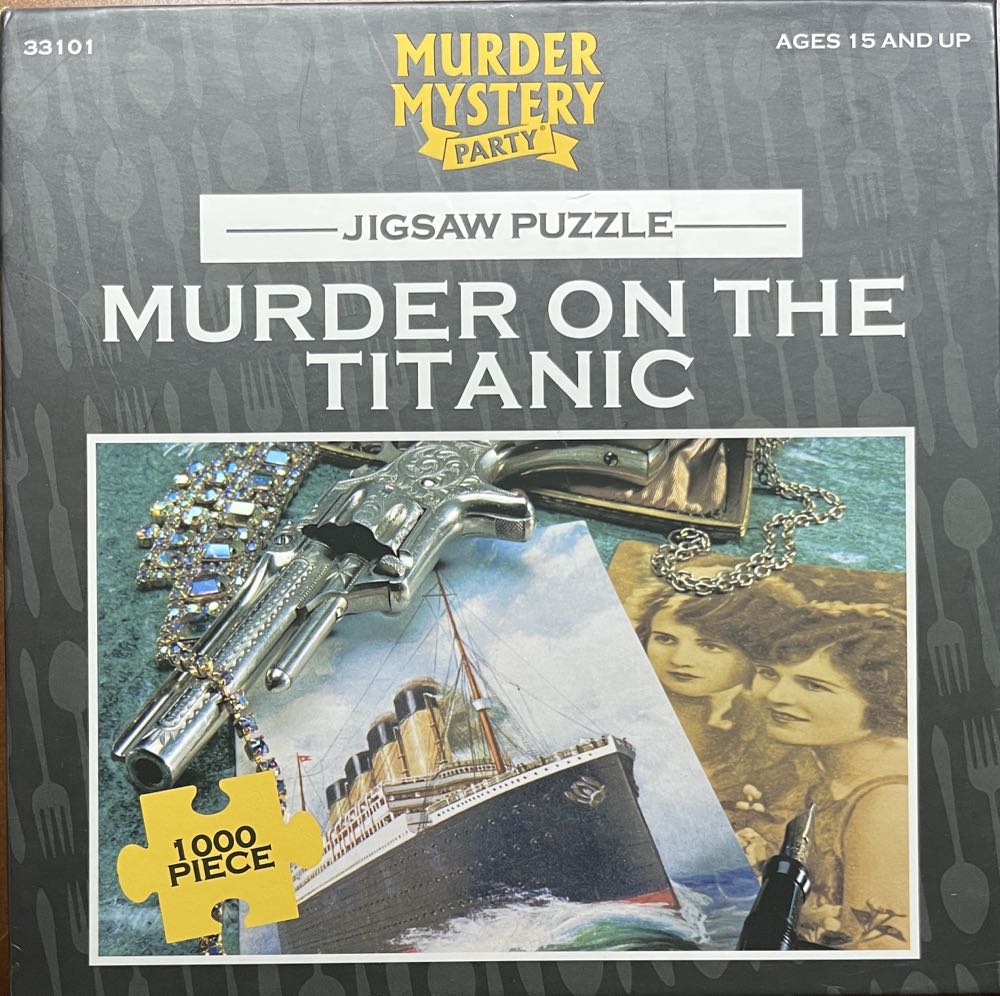 Murder on the Titanic - Murder Mystery Party puzzle collectible - Main Image 2