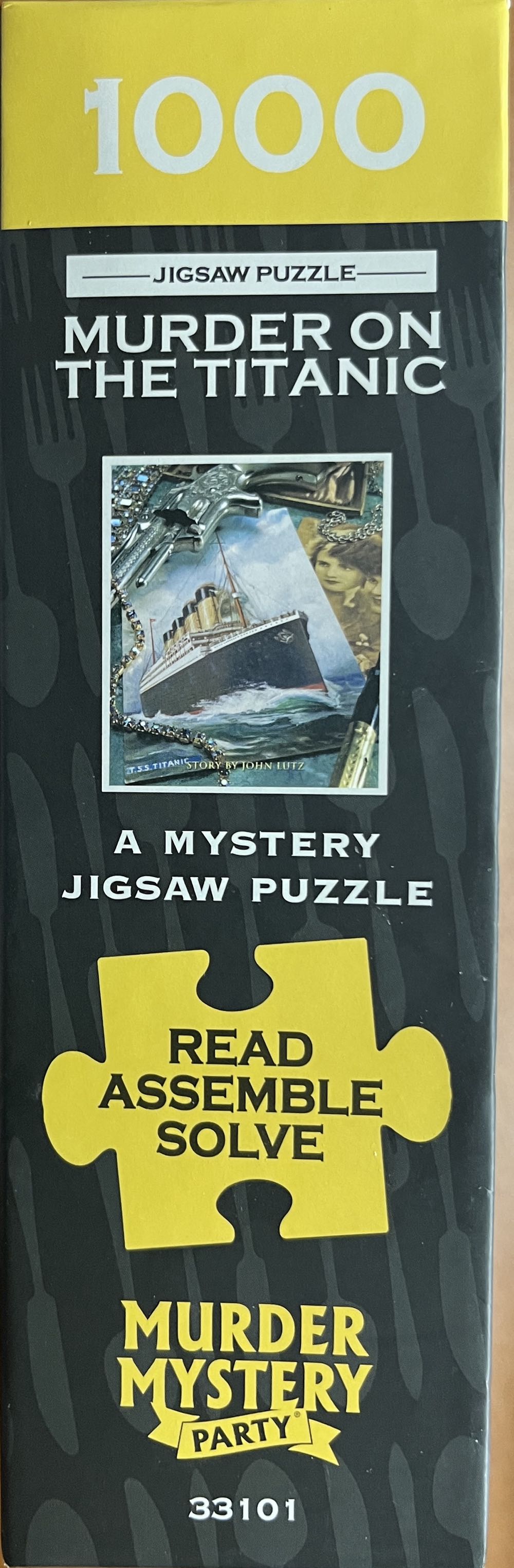 Murder on the Titanic - Murder Mystery Party puzzle collectible - Main Image 4