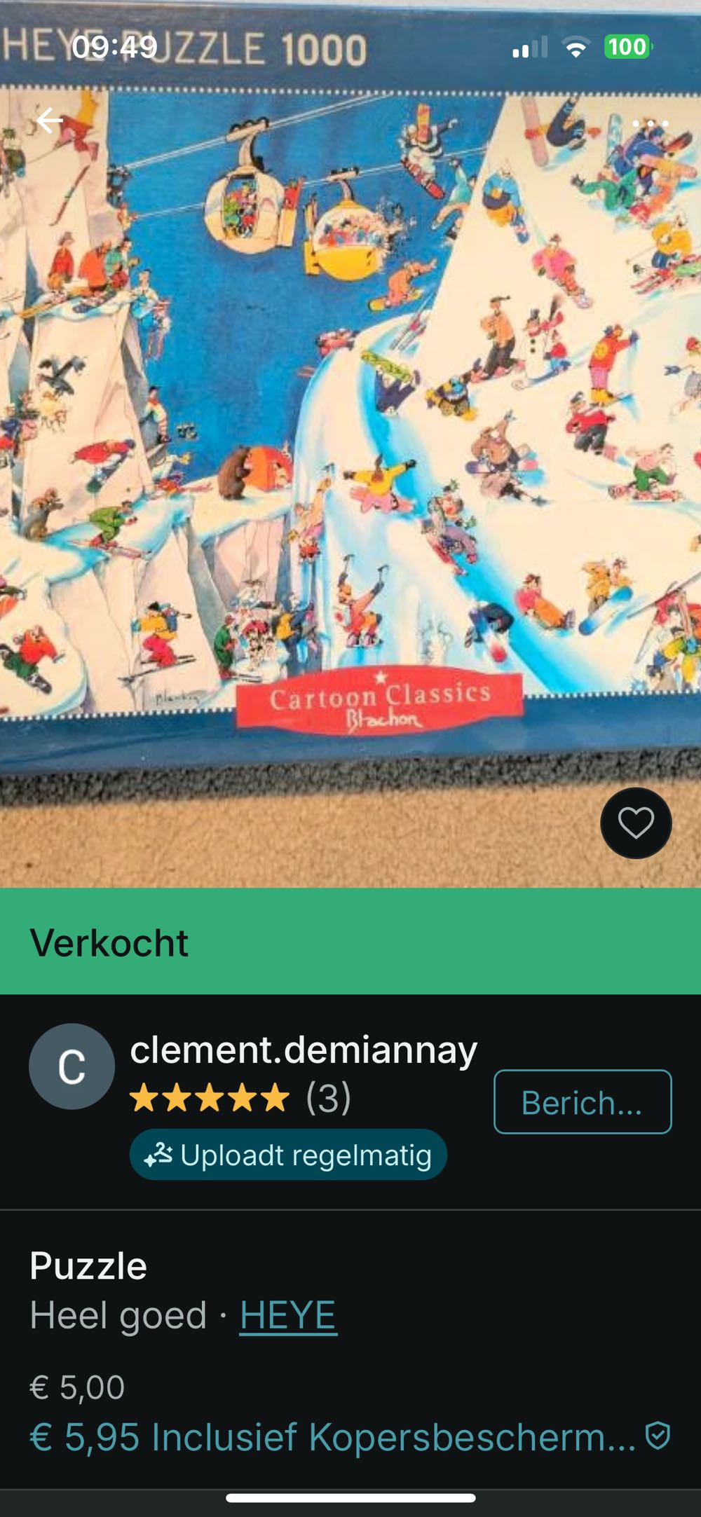 Snowboards - Heye Puzzle puzzle collectible [Barcode 4001689295653] - Main Image 4