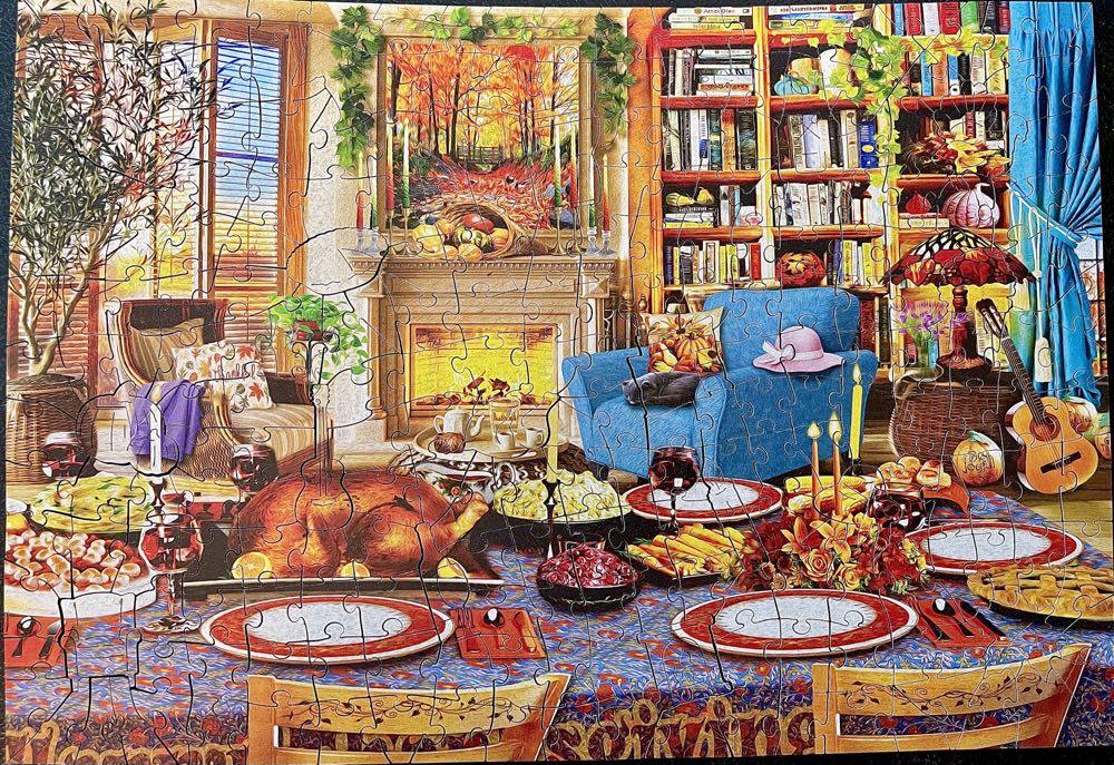 Thanksgiving Day - Wentworth Wooden Puzzles 🇬🇧 puzzle collectible [Barcode 6050265410605] - Main Image 2