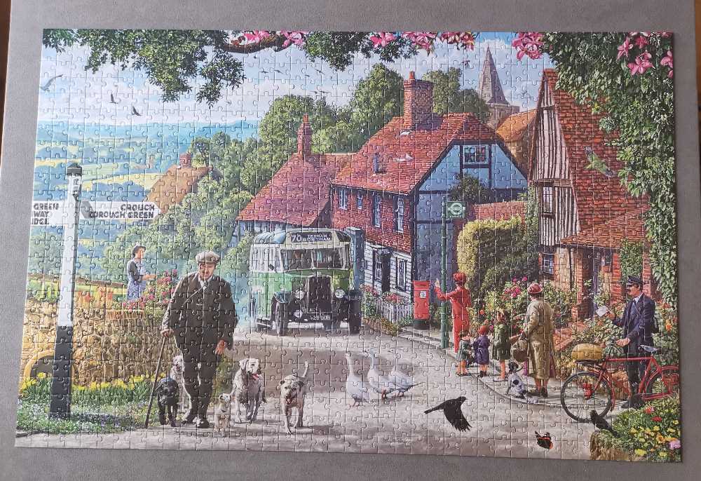 Country Bus - Corner Piece 🇬🇧 puzzle collectible [Barcode 5052089306363] - Main Image 2