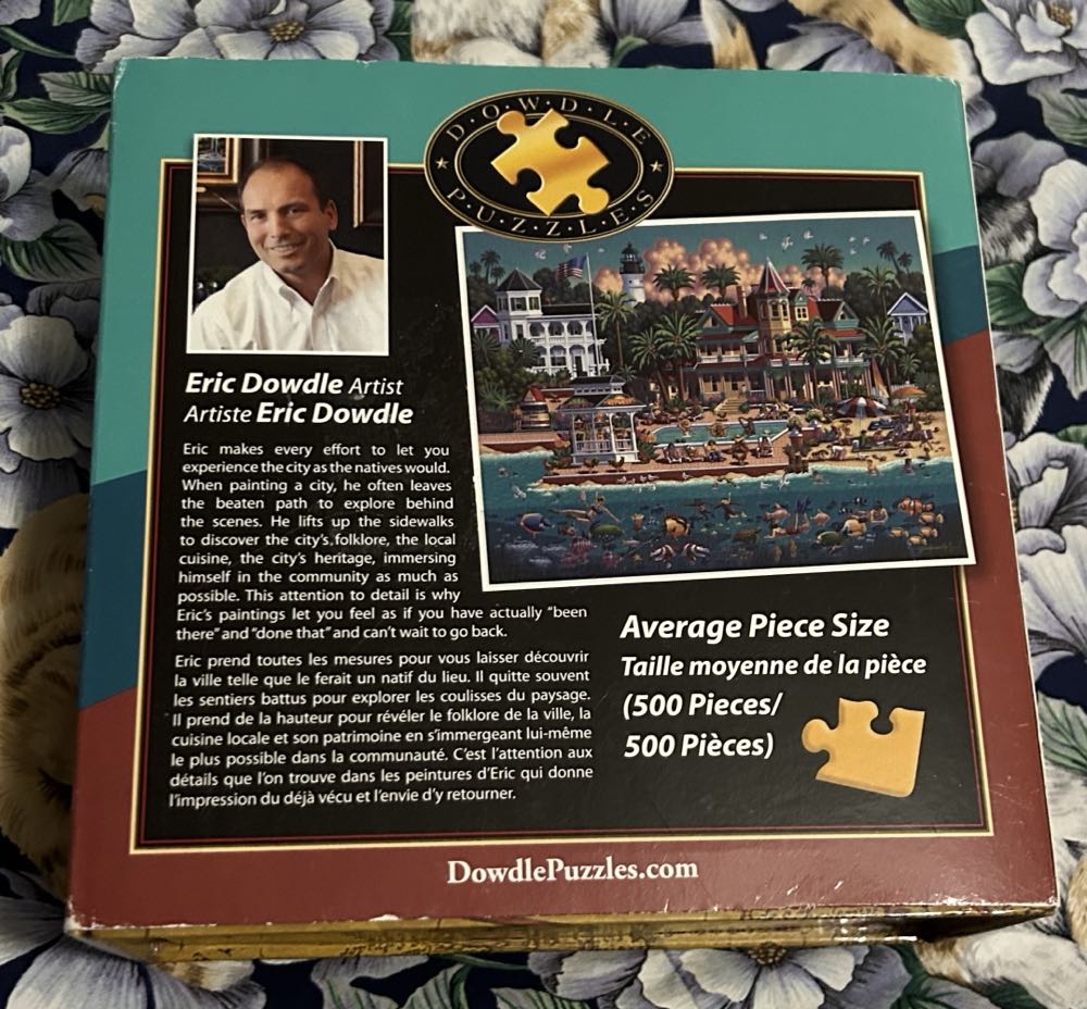 Key West - Sold To Kevin Davis - Ontario, Canada - DowdlePuzzles.com puzzle collectible [Barcode 671095009973] - Main Image 3