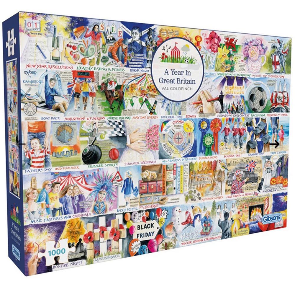 Jardiniere: A Gardener’s Calendar Jigsaw Cobble Hill 1000pc