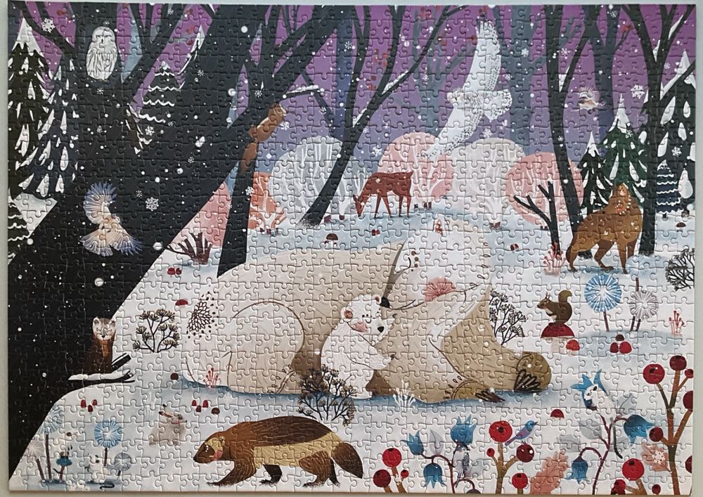 Snowfall - Elena Essex Designs puzzle collectible - Main Image 2