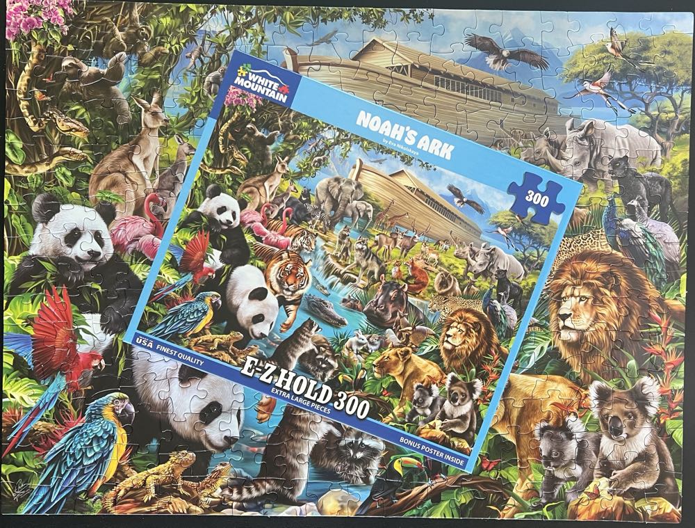 Noah’s Ark  - White Mountain puzzle collectible [Barcode 724819268535] - Main Image 4