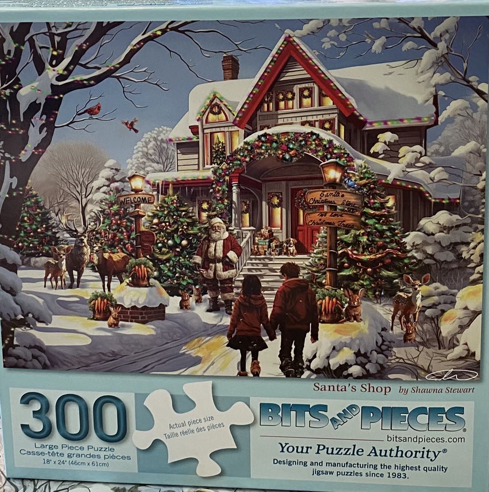 Santa’s Shop - Bits & Pieces puzzle collectible [Barcode 192949086280] - Main Image 2