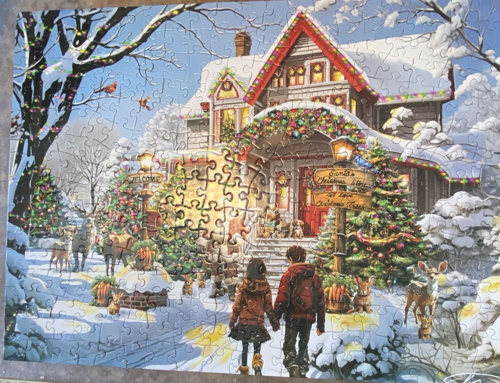 Santa’s Shop - Bits & Pieces puzzle collectible [Barcode 192949086280] - Main Image 3
