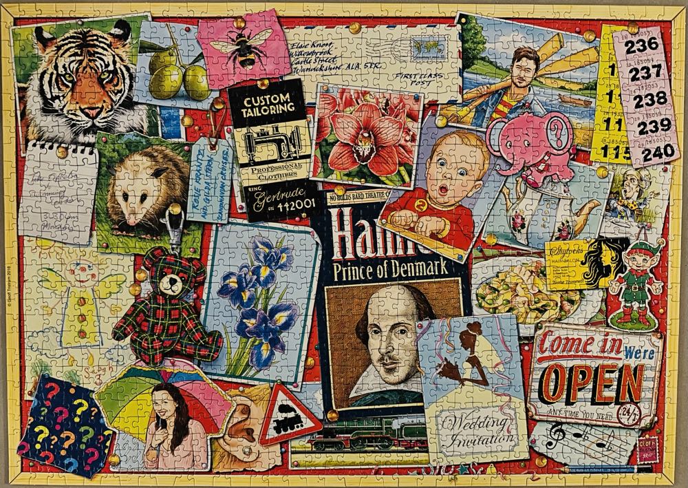 Sold - The Tiger & The Teapot - Ravensburger puzzle collectible - Main Image 2