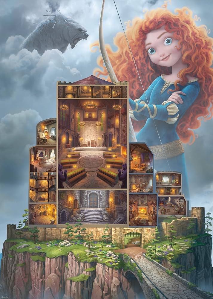 Castle Collection: Merida - Ravensburger puzzle collectible [Barcode 4005555002635] - Main Image 2