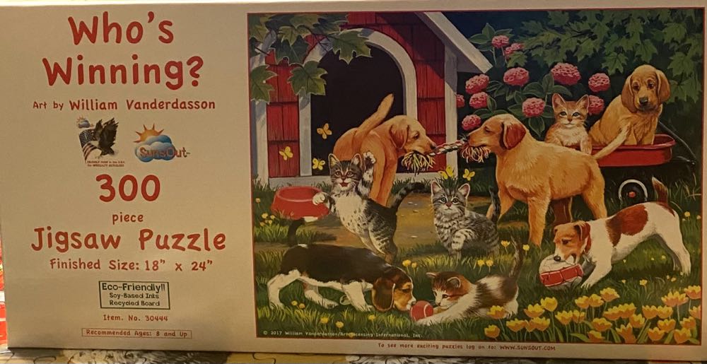 Who’s Winning - Suns Out puzzle collectible [Barcode 796780304444] - Main Image 2