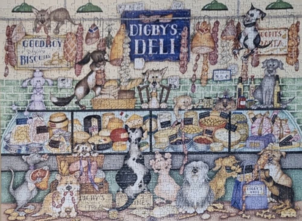 Dapper Dogs #1 - Digby’s Deli - Ravensburger puzzle collectible [Barcode 4005555014539] - Main Image 3