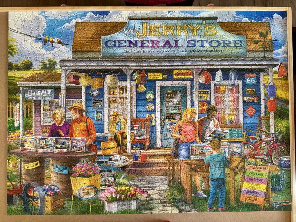 General Store - Jigsaw Jerry’s  - MasterPieces puzzle collectible [Barcode 705988724305] - Main Image 2