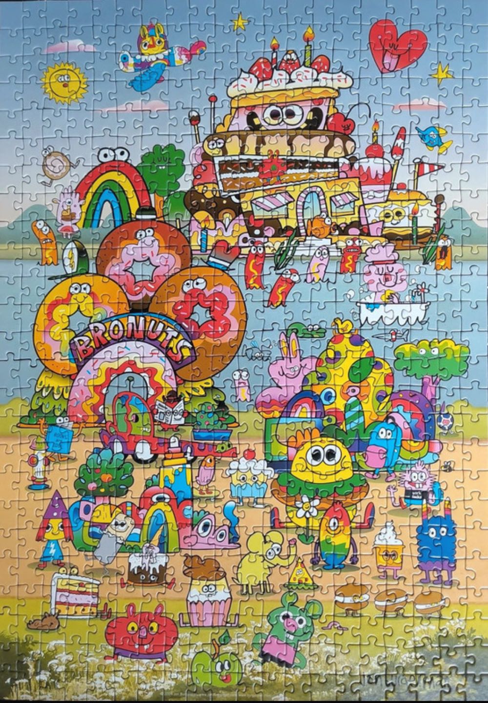 Take A Trip With Jon Burgerman - HEYE puzzle collectible [Barcode 4001689300760] - Main Image 3