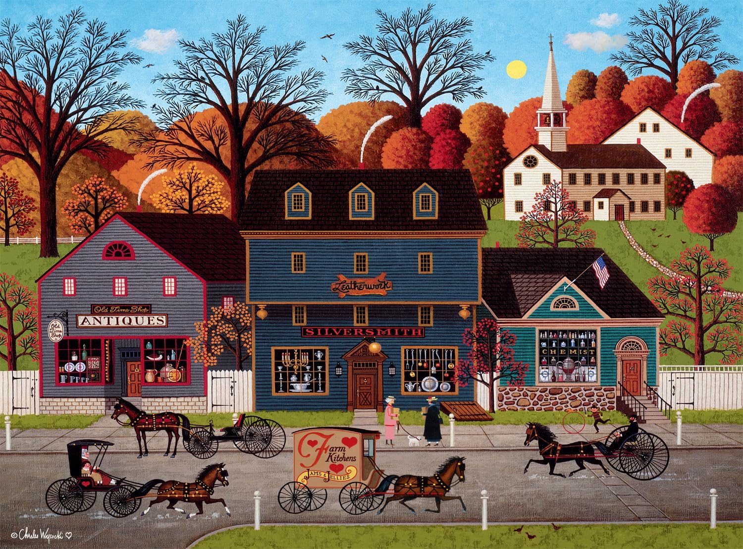 Valley Farm Street (NIB) - Buffalo puzzle collectible - Main Image 2