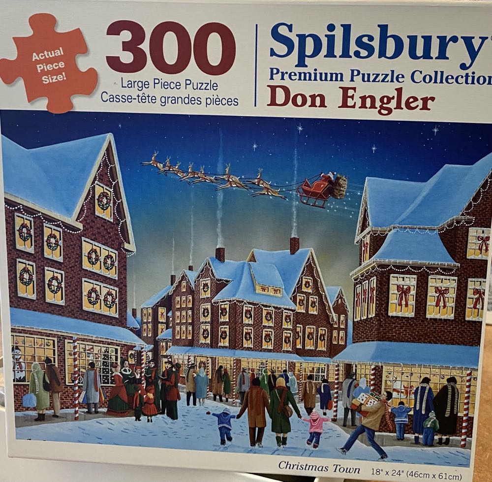 Christmas Town - Spilsbury puzzle collectible [Barcode 810061445722] - Main Image 2