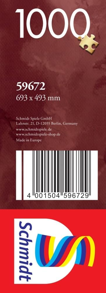 Mulan Blossoms Of Love - Schmidt puzzle collectible [Barcode 4001504883546] - Main Image 3