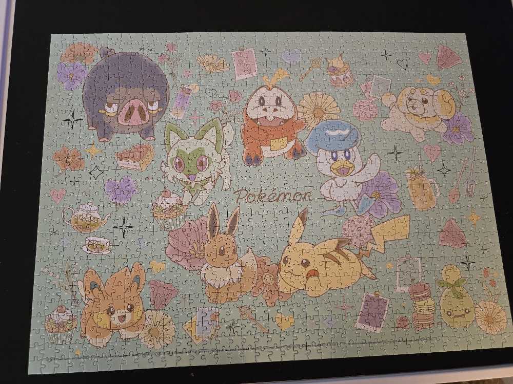 Pokemon Flower Cafe  puzzle collectible [Barcode 079346136148] - Main Image 2
