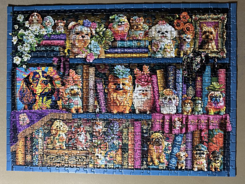 Precious Porcelain Pups - Ravensburger puzzle collectible [Barcode 4005555014669] - Main Image 2