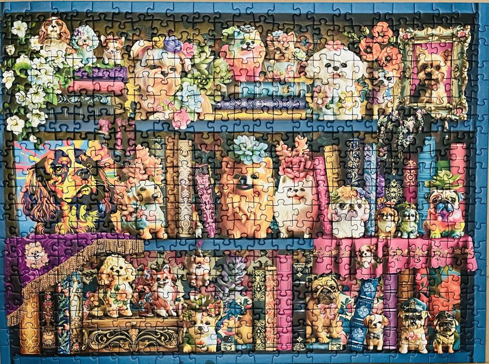 Precious Porcelain Pups - Ravensburger puzzle collectible [Barcode 4005555014669] - Main Image 3