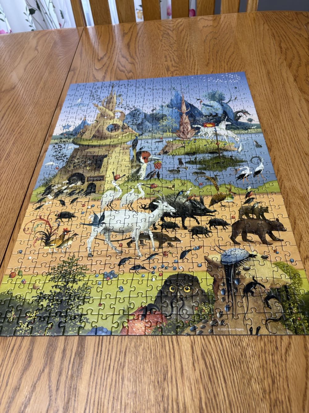 Take A Trip With Hieronymus Bosch - HEYE puzzle collectible [Barcode 4001689300753] - Main Image 3