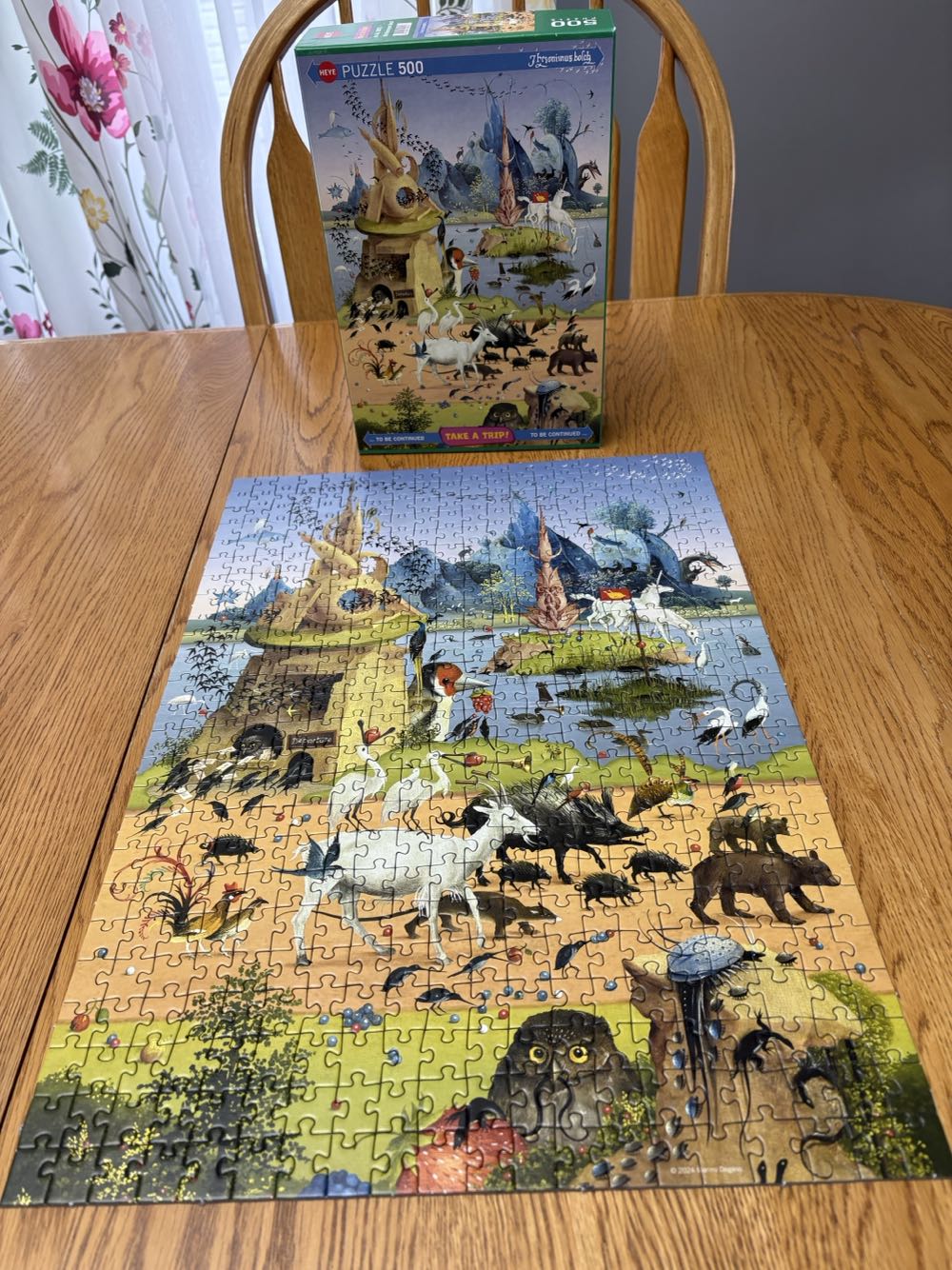 Take A Trip With Hieronymus Bosch - HEYE puzzle collectible [Barcode 4001689300753] - Main Image 4