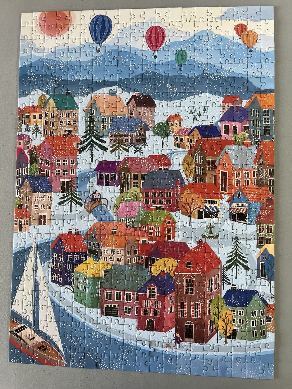 Winter Village - Pieces & Peace puzzle collectible [Barcode 3667232001266] - Main Image 3