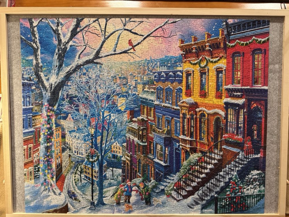 VZ - Winter In The City 💎 - White Mountain puzzle collectible - Main Image 2