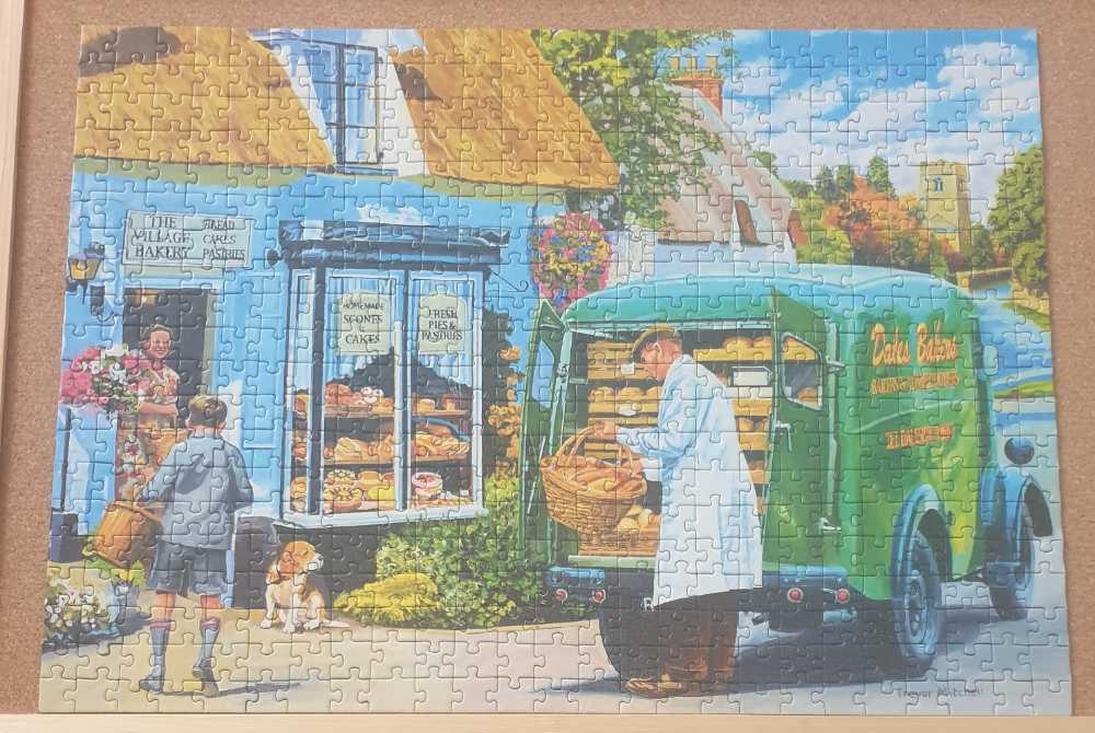 Village Bakery - Corner Piece puzzle collectible - Main Image 2