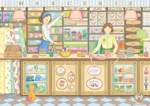 Haberdashery - Magnolia Puzzles puzzle collectible [Barcode 8684595060377] - Main Image 2