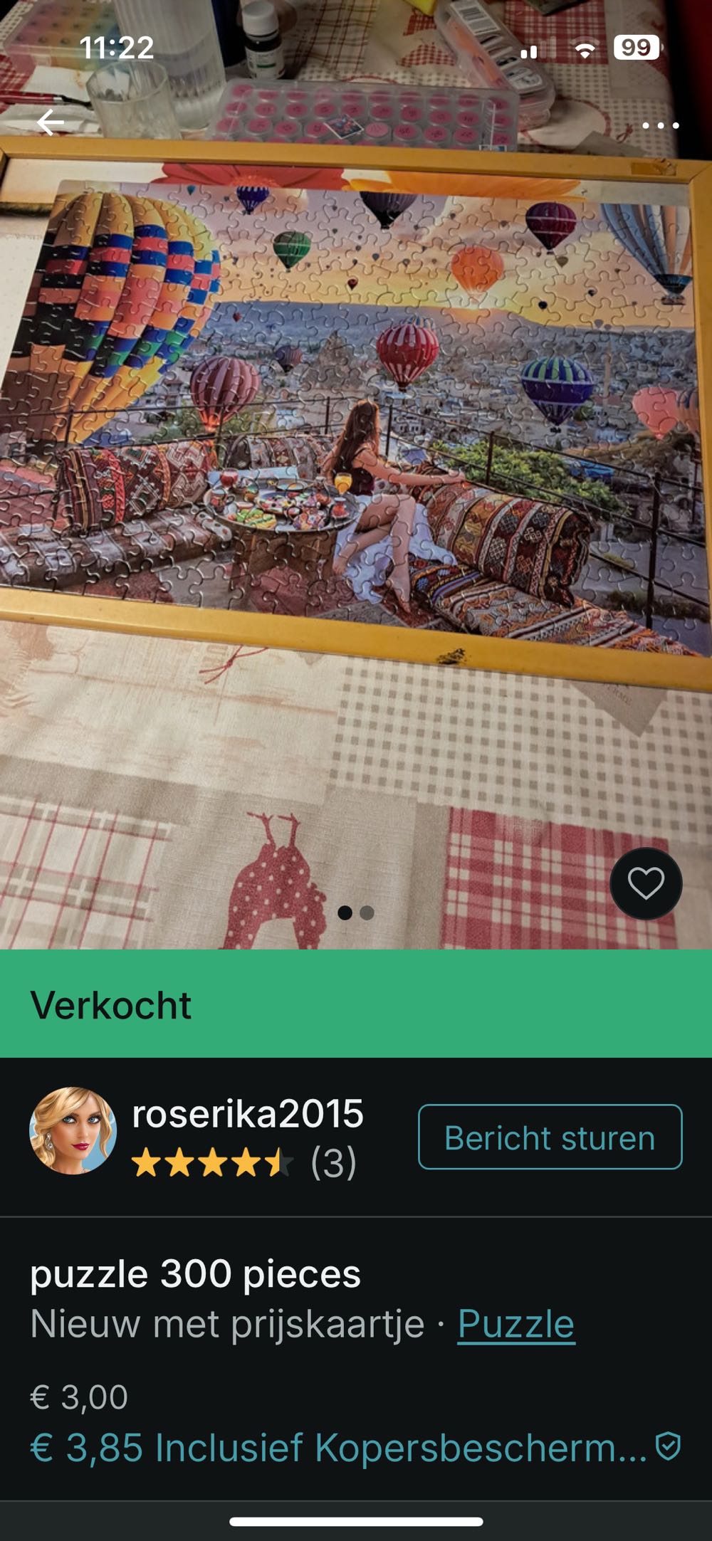 Toys Holiday Pets 🟦 - Bei Bi La puzzle collectible [Barcode 752007368002] - Main Image 4