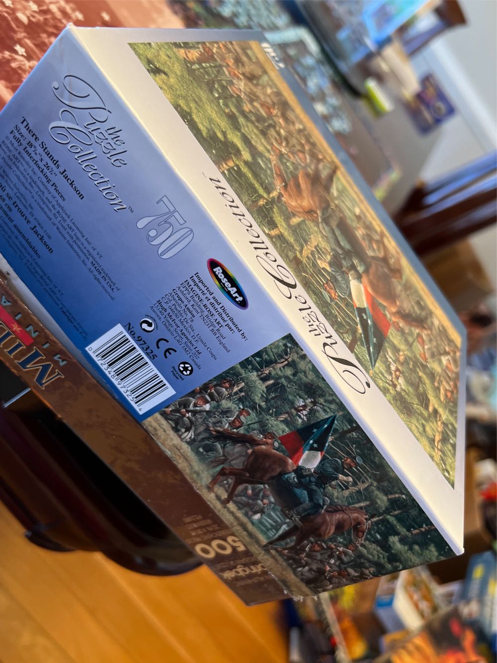 There Stands Jackson - Roseart puzzle collectible [Barcode 072348973254] - Main Image 2