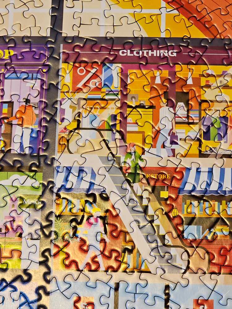 Shopping Mall - MasterPieces puzzle collectible [Barcode 705988725463] - Main Image 4