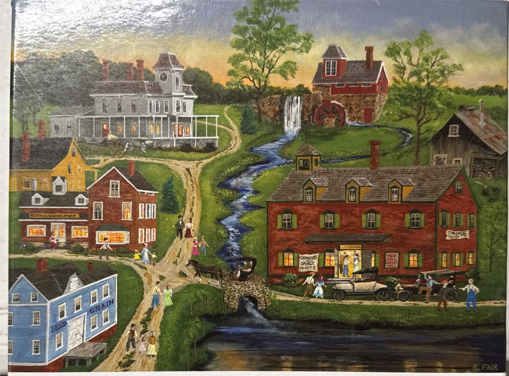 Evening On Mountain Lake