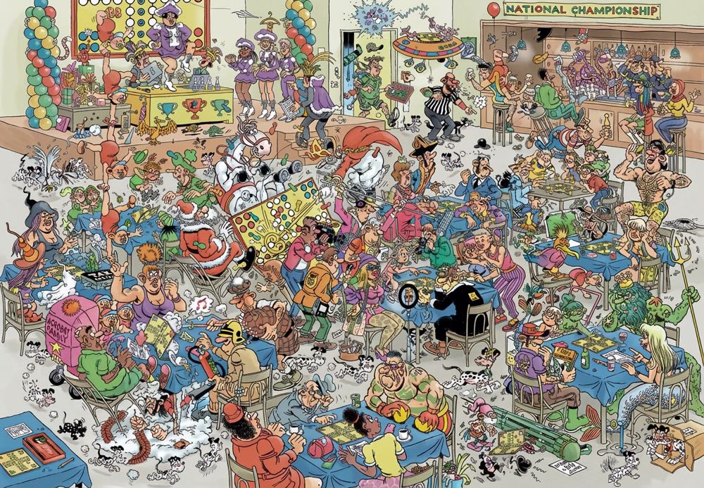 NK Mens erger je niet - Jumbo puzzle collectible - Main Image 2