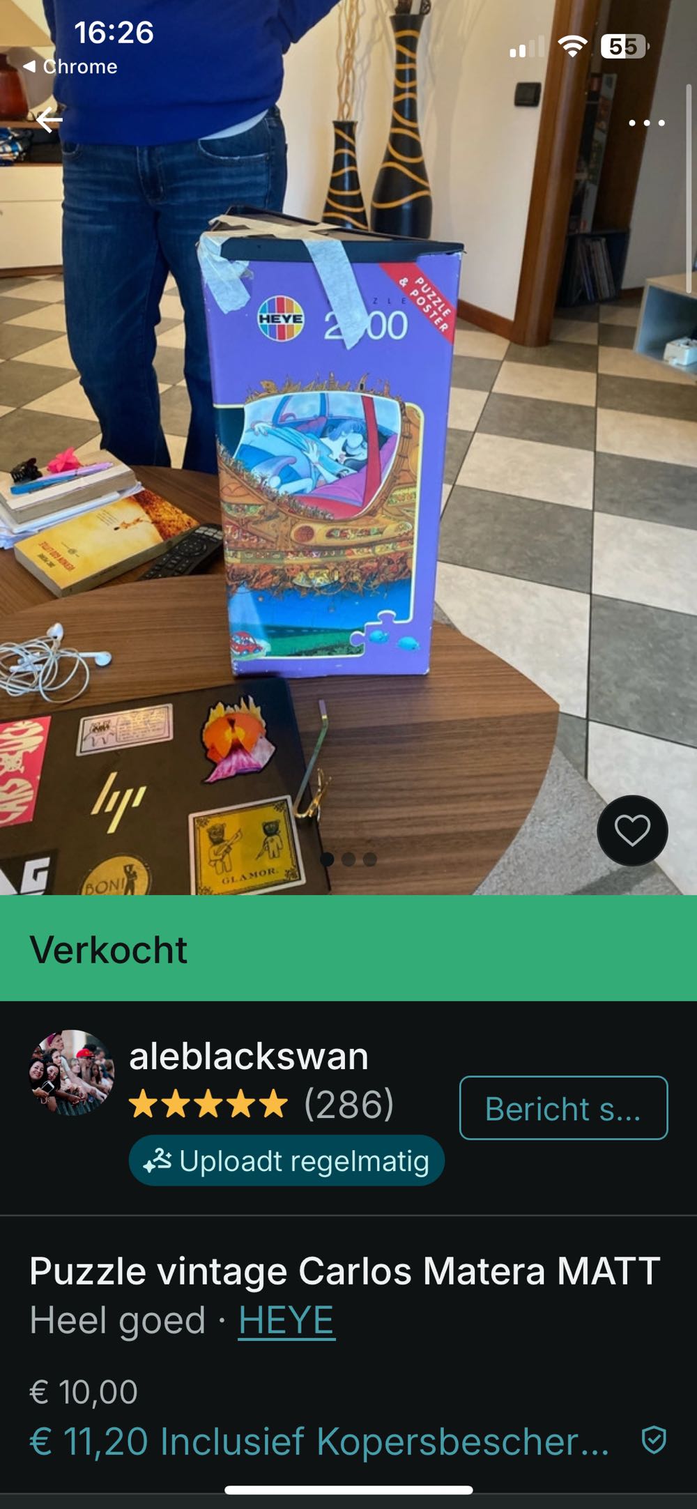 Space Movie - HEYE puzzle collectible [Barcode 4001689086671] - Main Image 3