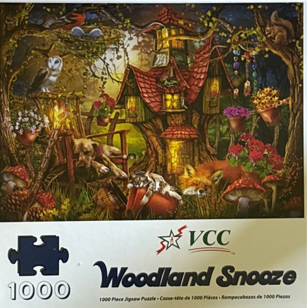 Woodland Snooze - Vermont Christmas  Company puzzle collectible [Barcode 819273025401] - Main Image 2