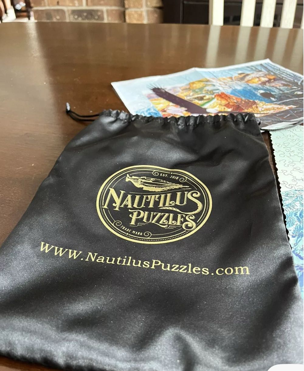 Eagles Nest Wooden Puzzle - Nautilus puzzle collectible - Main Image 4