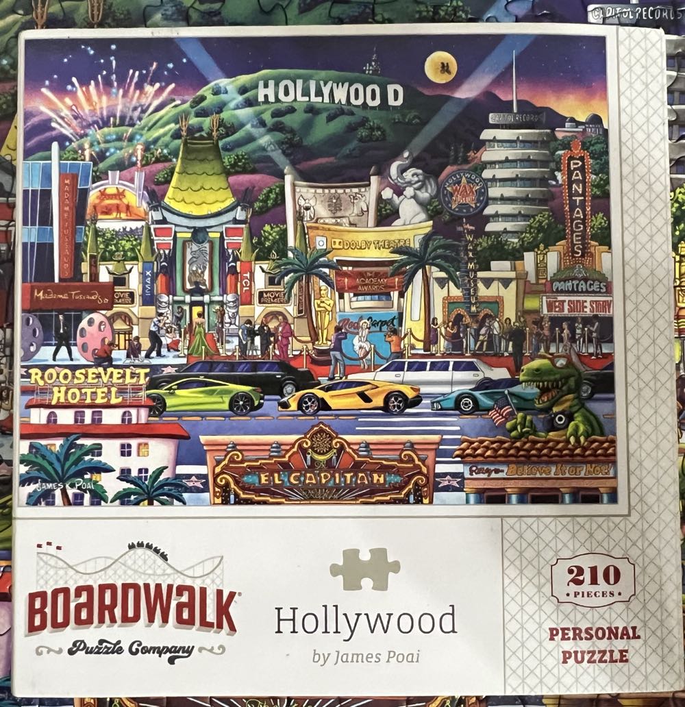 Hollywood 210 Piece Jigsaw Puzzle Boardwalk - Boardwalk puzzle collectible [Barcode 671095906180] - Main Image 3