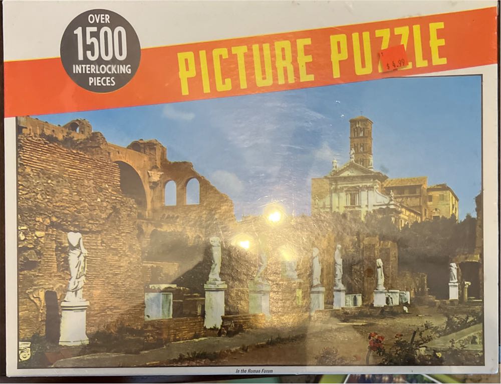 Majestic Value Brand Piece Jigsaw Puzzle Of A Colorful Flower Shop Filled With Blooms.