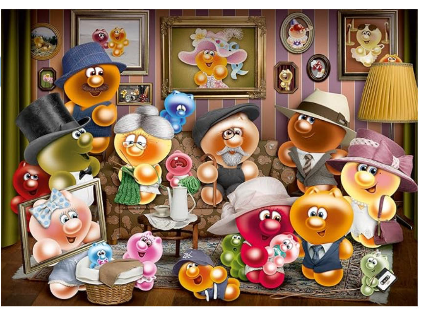 Gelinis: Family Portrait - Ravensburger puzzle collectible [Barcode 4005555003410] - Main Image 2