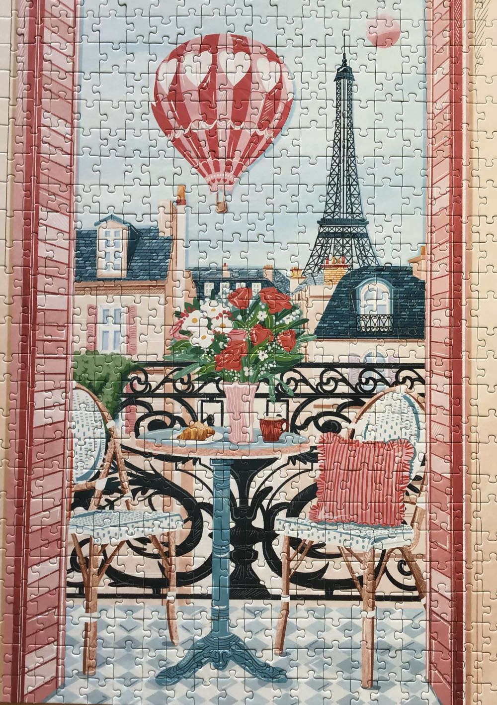 Paris Window - Corner Piece puzzle collectible [Barcode 5052089371866] - Main Image 2
