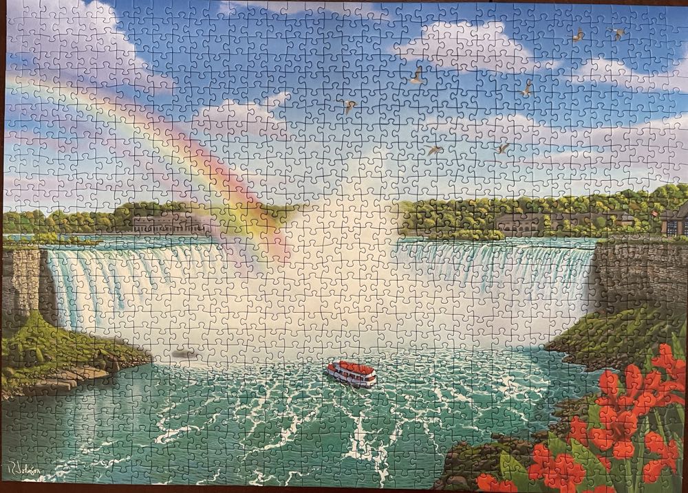 Niagara Falls - Ravensburger puzzle collectible [Barcode 4005555014867] - Main Image 2
