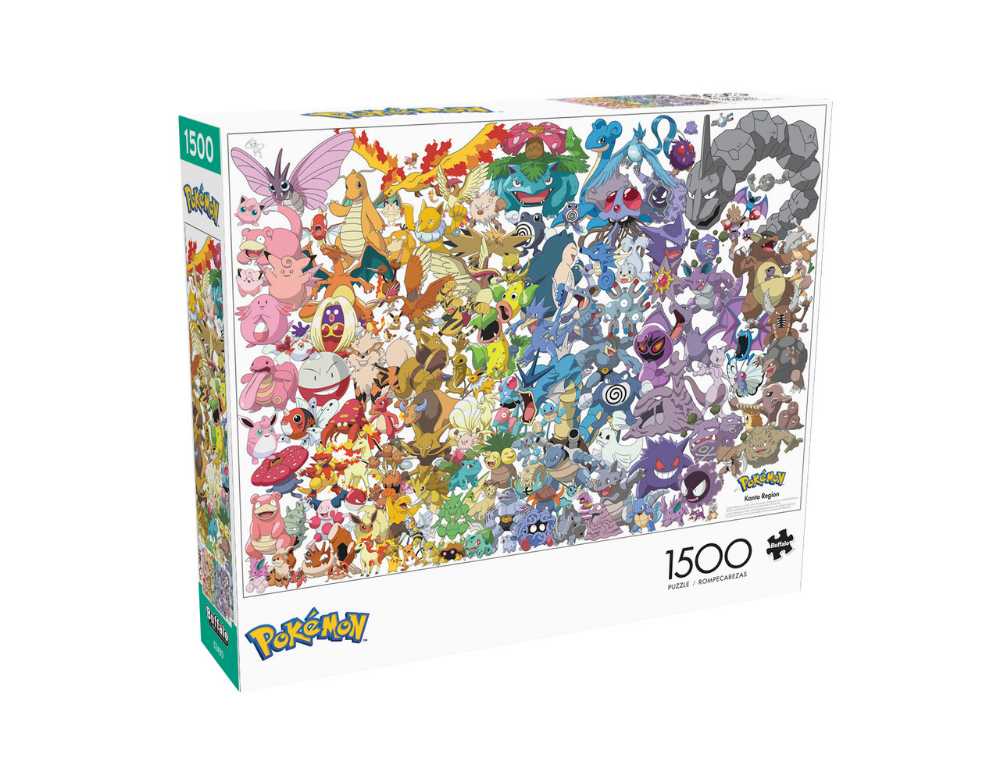Pokemon Kanto 151*^ - Buffalo Games puzzle collectible - Main Image 2