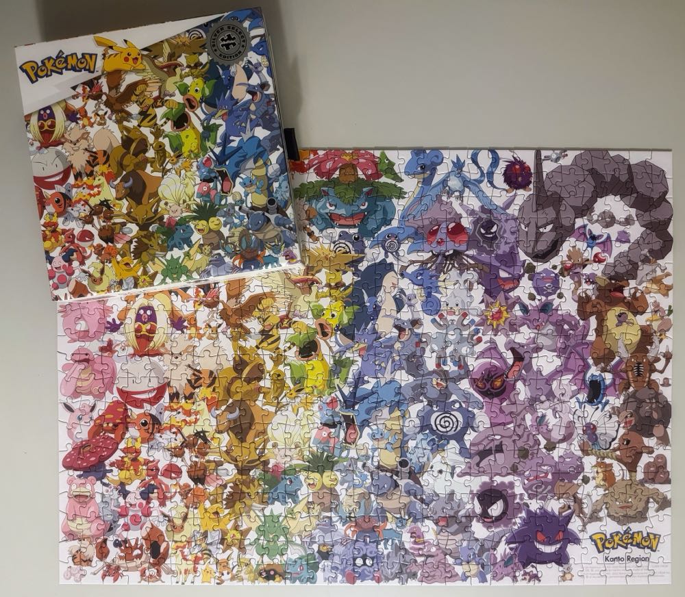 Pokemon Kanto 151*^ - Buffalo Games puzzle collectible - Main Image 3