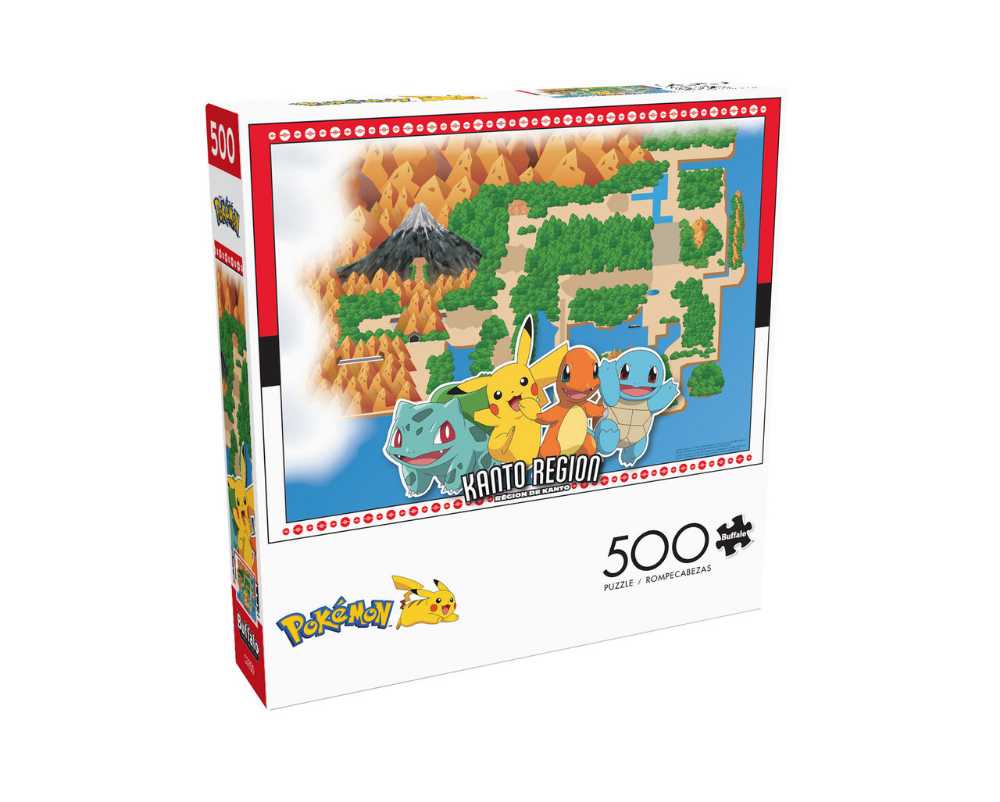 Pokémon Kanto Region - Buffalo Games & Puzzles puzzle collectible - Main Image 2
