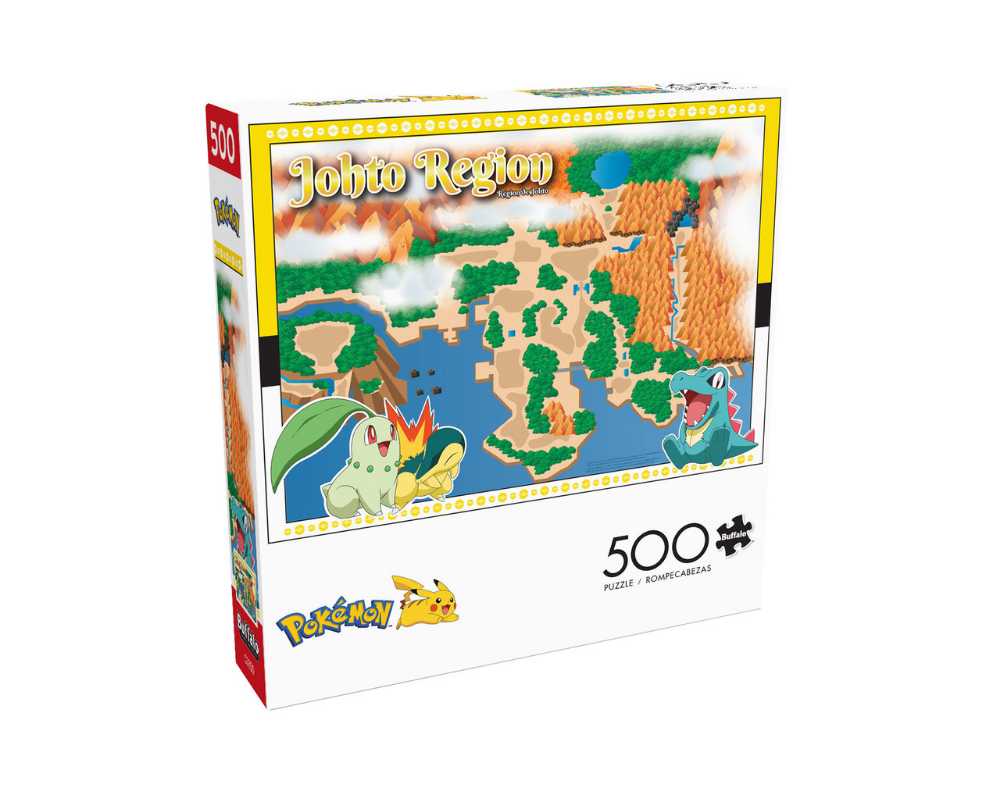 Pokémon Johto Region - Buffalo Games & Puzzles puzzle collectible - Main Image 2