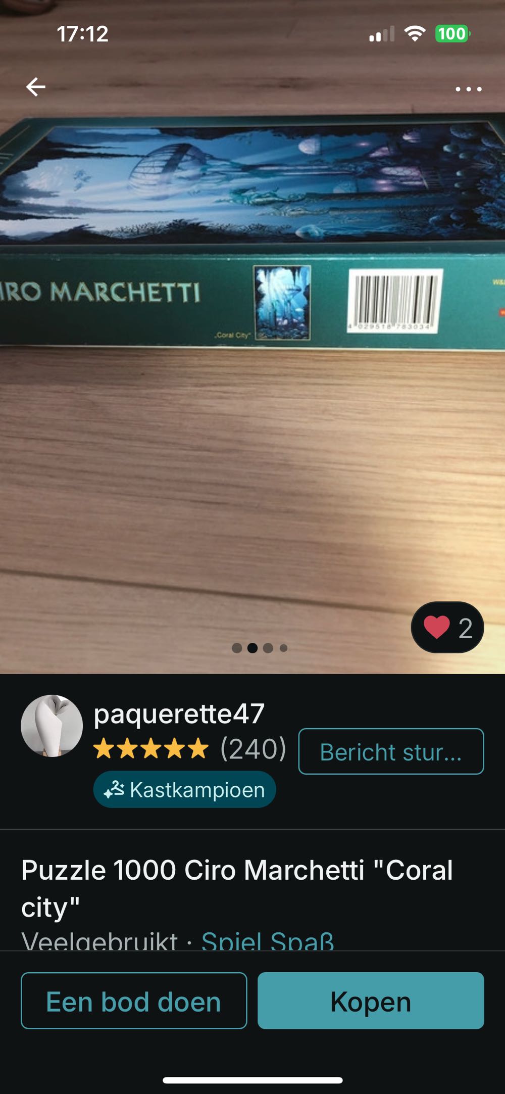 Coral City - Spiel Spass puzzle collectible [Barcode 4029518783034] - Main Image 3