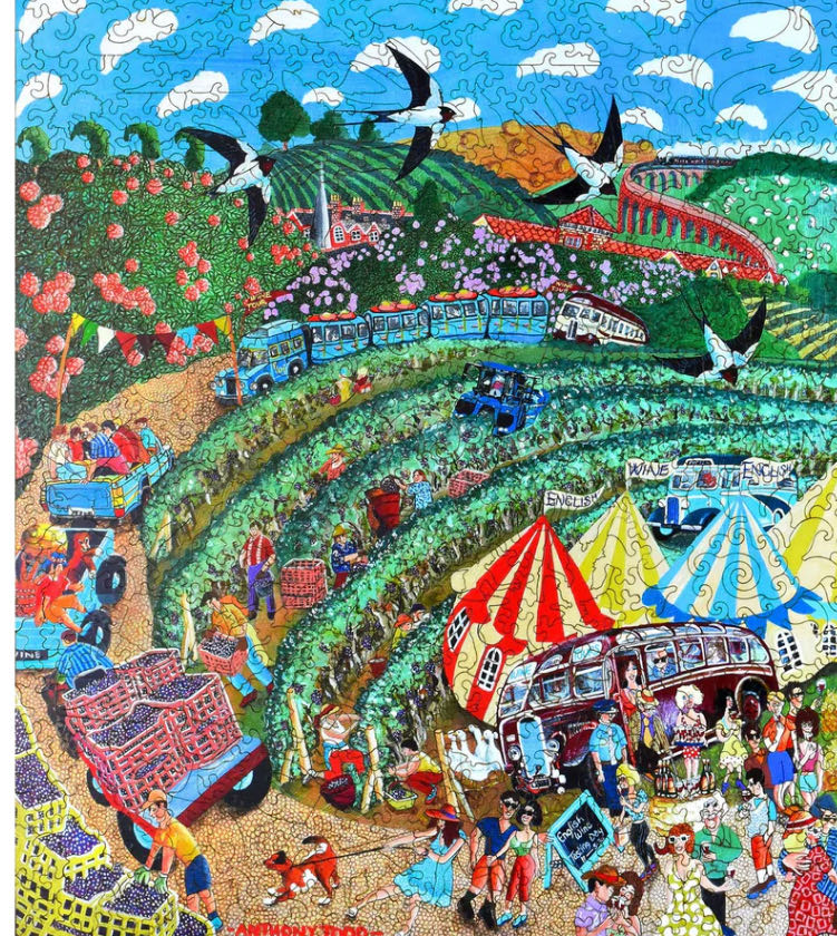 The Wine Tour - Liberty Puzzles 🇺🇸 puzzle collectible - Main Image 2
